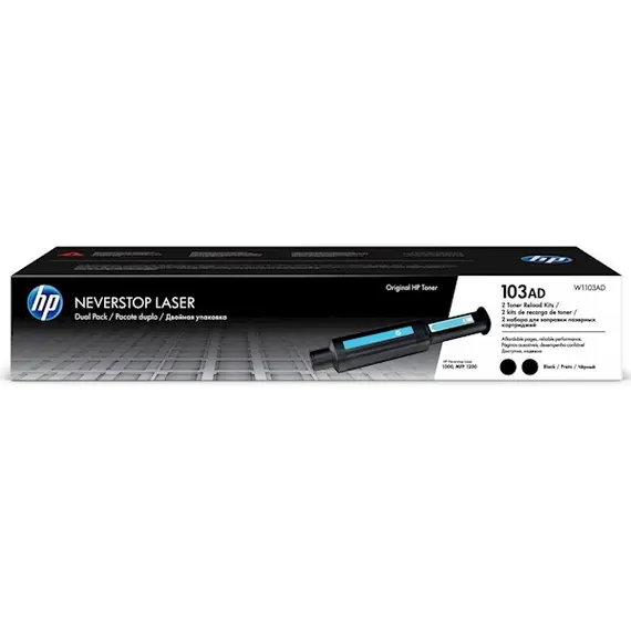 კარტრიჯი HP 103AD Neverstop Toner Reload Kit 2-Pack - TechMall.geკარტრიჯი HP 103AD Neverstop Toner Reload Kit 2-Pack - TechMall.ge ,კარტრიჯი HP 103AD Neverstop Toner Reload Kit 2-Pack - TechMall.ge