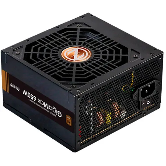 ქულერი Zalman Power supply GigaMax 650-GVII (650W),200-240VAC,88%,80+Bronze,aPFC,120mm,MB24,CPU(4+4),5xSATA,2xPCIe,3xMOLEX, 1xFDD,OCP,OVP,OPP,OTP,UVP,SCP1xFDD, 3 image - TechMall.geქულერი Zalman Power supply GigaMax 650-GVII (650W),200-240VAC,88%,80+Bronze,aPFC,120mm,MB24,CPU(4+4),5xSATA,2xPCIe,3xMOLEX, 1xFDD,OCP,OVP,OPP,OTP,UVP,SCP1xFDD, 3 image - TechMall.ge ,ქულერი Zalman Power supply GigaMax 650-GVII (650W),200-240VAC,88%,80+Bronze,aPFC,120mm,MB24,CPU(4+4),5xSATA,2xPCIe,3xMOLEX, 1xFDD,OCP,OVP,OPP,OTP,UVP,SCP1xFDD, 3 image - TechMall.ge