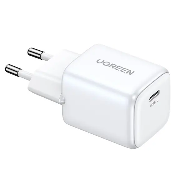 დამტენი UGREEN Charger Type-c CD319 (15326) Nexode, 30W, Single port, USB-C, White, 2 image - TechMall.geდამტენი UGREEN Charger Type-c CD319 (15326) Nexode, 30W, Single port, USB-C, White, 2 image - TechMall.ge ,დამტენი UGREEN Charger Type-c CD319 (15326) Nexode, 30W, Single port, USB-C, White, 2 image - TechMall.ge