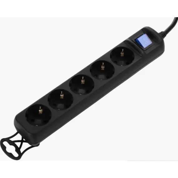 დენის დამაგრძელებელი 2E Power strip 5XSchuko switch 3G*1.5мм, 5м, black, 4 image - TechMall.geდენის დამაგრძელებელი 2E Power strip 5XSchuko switch 3G*1.5мм, 5м, black, 4 image - TechMall.ge ,დენის დამაგრძელებელი 2E Power strip 5XSchuko switch 3G*1.5мм, 5м, black, 4 image - TechMall.ge