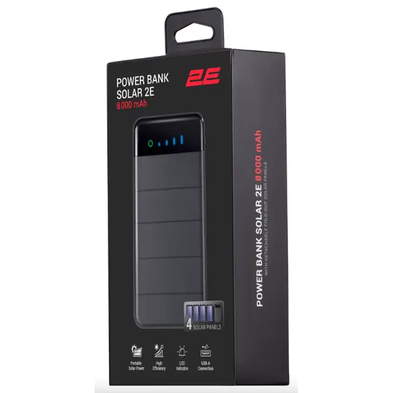 პორტატული დამტენი 2E Power Bank Solar 8000mAh Black, 9 image - TechMall.geპორტატული დამტენი 2E Power Bank Solar 8000mAh Black, 9 image - TechMall.ge ,პორტატული დამტენი 2E Power Bank Solar 8000mAh Black, 9 image - TechMall.ge