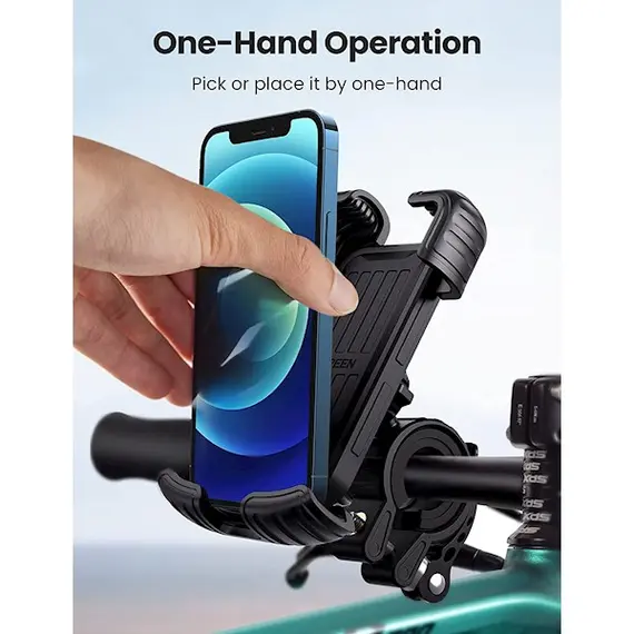 მობილურის დამჭერი UGREEN LP494 (60548), Bike Mount Phone Holder, Black, 2 image - TechMall.geმობილურის დამჭერი UGREEN LP494 (60548), Bike Mount Phone Holder, Black, 2 image - TechMall.ge ,მობილურის დამჭერი UGREEN LP494 (60548), Bike Mount Phone Holder, Black, 2 image - TechMall.ge