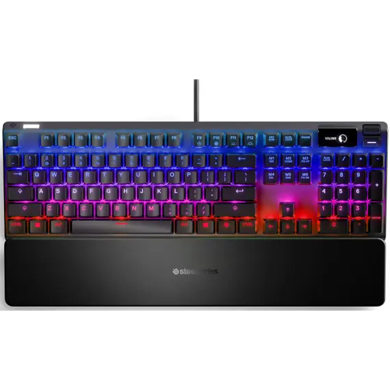 კლავიატურა SteelSeries Keyboard Apex Pro TKL (2023) RGB 104key OmniPoint Switch USB EN Black, 3 image - TechMall.geკლავიატურა SteelSeries Keyboard Apex Pro TKL (2023) RGB 104key OmniPoint Switch USB EN Black, 3 image - TechMall.ge ,კლავიატურა SteelSeries Keyboard Apex Pro TKL (2023) RGB 104key OmniPoint Switch USB EN Black, 3 image - TechMall.ge