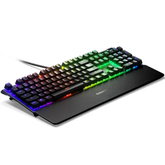 კლავიატურა SteelSeries Keyboard Apex Pro TKL (2023) RGB 104key OmniPoint Switch USB EN Black, 4 image - TechMall.geკლავიატურა SteelSeries Keyboard Apex Pro TKL (2023) RGB 104key OmniPoint Switch USB EN Black, 4 image - TechMall.ge ,კლავიატურა SteelSeries Keyboard Apex Pro TKL (2023) RGB 104key OmniPoint Switch USB EN Black, 4 image - TechMall.ge