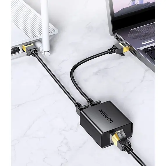 RJ45 ადაპტერი UGREEN CM210 (50923) RJ45 Splitter Adapter, 2 Pack, Black, 3 image - TechMall.geRJ45 ადაპტერი UGREEN CM210 (50923) RJ45 Splitter Adapter, 2 Pack, Black, 3 image - TechMall.ge ,RJ45 ადაპტერი UGREEN CM210 (50923) RJ45 Splitter Adapter, 2 Pack, Black, 3 image - TechMall.ge