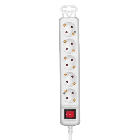 დენის დამაგრძელებელი 2E Power strip 5XSchuko with switch, 3G*1.5мм, 1.5m, white, 2 image - TechMall.geდენის დამაგრძელებელი 2E Power strip 5XSchuko with switch, 3G*1.5мм, 1.5m, white, 2 image - TechMall.ge ,დენის დამაგრძელებელი 2E Power strip 5XSchuko with switch, 3G*1.5мм, 1.5m, white, 2 image - TechMall.ge