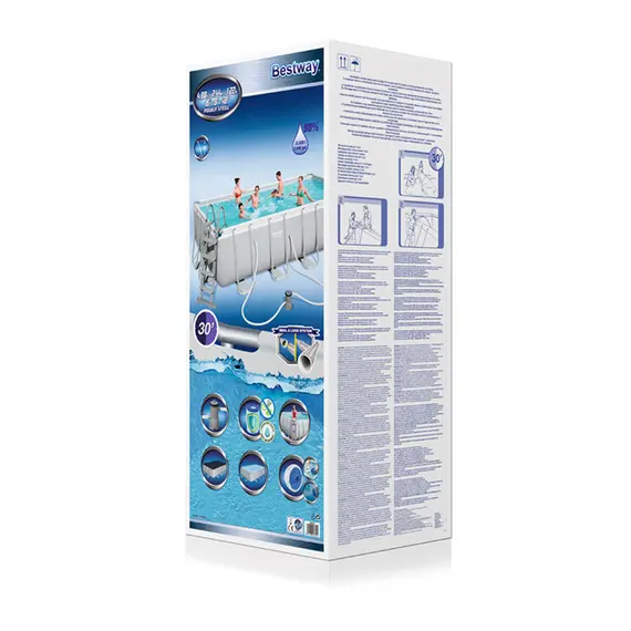 კარკასული აუზი Bestway 488 x 244 x 122 cm Tubular Pool, 3 image - TechMall.geკარკასული აუზი Bestway 488 x 244 x 122 cm Tubular Pool, 3 image - TechMall.ge ,კარკასული აუზი Bestway 488 x 244 x 122 cm Tubular Pool, 3 image - TechMall.ge