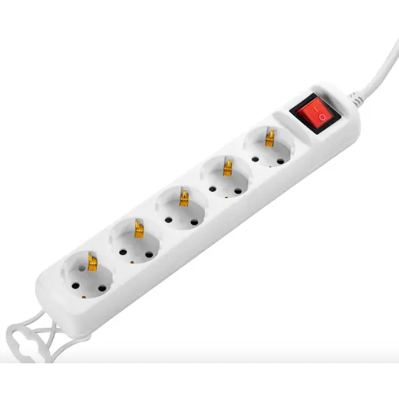 დენის დამაგრძელებელი 2E Power strip 5XSchuko with switch, 3G*1.5мм, 1.5m, white, 3 image - TechMall.geდენის დამაგრძელებელი 2E Power strip 5XSchuko with switch, 3G*1.5мм, 1.5m, white, 3 image - TechMall.ge ,დენის დამაგრძელებელი 2E Power strip 5XSchuko with switch, 3G*1.5мм, 1.5m, white, 3 image - TechMall.ge
