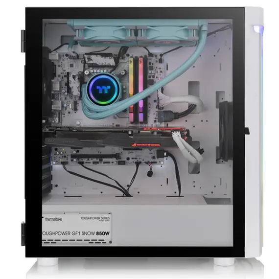ქეისი Thermaltake H590 TG Snow ARGB - White, 4 image - TechMall.geქეისი Thermaltake H590 TG Snow ARGB - White, 4 image - TechMall.ge ,ქეისი Thermaltake H590 TG Snow ARGB - White, 4 image - TechMall.ge