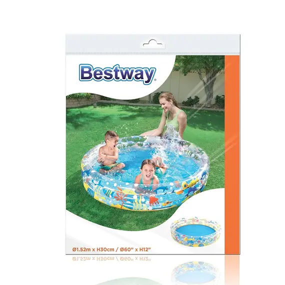 გასაბერი აუზი Bestway Inflatable Ocean Life Pool 1.52m x H30cm, 2 image - TechMall.geგასაბერი აუზი Bestway Inflatable Ocean Life Pool 1.52m x H30cm, 2 image - TechMall.ge ,გასაბერი აუზი Bestway Inflatable Ocean Life Pool 1.52m x H30cm, 2 image - TechMall.ge
