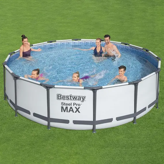 კარკასული აუზი Bestway Steel Pro Max Frame Pool 3.05mx76cm 56406, 2 image - TechMall.geკარკასული აუზი Bestway Steel Pro Max Frame Pool 3.05mx76cm 56406, 2 image - TechMall.ge ,კარკასული აუზი Bestway Steel Pro Max Frame Pool 3.05mx76cm 56406, 2 image - TechMall.ge