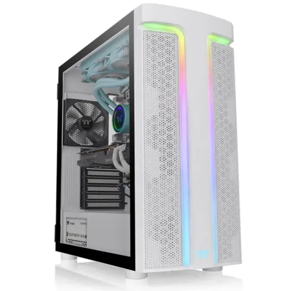 ქეისი Thermaltake H590 TG Snow ARGB - White - TechMall.geქეისი Thermaltake H590 TG Snow ARGB - White - TechMall.ge ,ქეისი Thermaltake H590 TG Snow ARGB - White - TechMall.ge