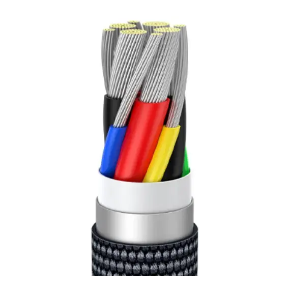 კაბელი Baseus Crystal Shine Series Fast Charging Data Cable Type-C to Type-C 100W 1.2m CAJY000601, 3 image - TechMall.geკაბელი Baseus Crystal Shine Series Fast Charging Data Cable Type-C to Type-C 100W 1.2m CAJY000601, 3 image - TechMall.ge ,კაბელი Baseus Crystal Shine Series Fast Charging Data Cable Type-C to Type-C 100W 1.2m CAJY000601, 3 image - TechMall.ge