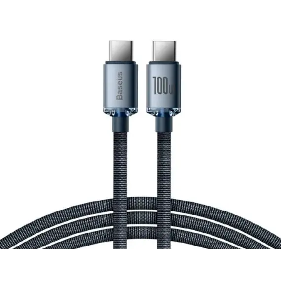 კაბელი Baseus Crystal Shine Series Fast Charging Data Cable Type-C to Type-C 100W 1.2m CAJY000601 - TechMall.geკაბელი Baseus Crystal Shine Series Fast Charging Data Cable Type-C to Type-C 100W 1.2m CAJY000601 - TechMall.ge ,კაბელი Baseus Crystal Shine Series Fast Charging Data Cable Type-C to Type-C 100W 1.2m CAJY000601 - TechMall.ge