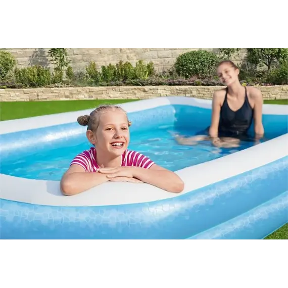 გასაბერი აუზი Bestway Blue Rectangular Pool 3.05mx1.83mx56cm 54009, 4 image - TechMall.geგასაბერი აუზი Bestway Blue Rectangular Pool 3.05mx1.83mx56cm 54009, 4 image - TechMall.ge ,გასაბერი აუზი Bestway Blue Rectangular Pool 3.05mx1.83mx56cm 54009, 4 image - TechMall.ge