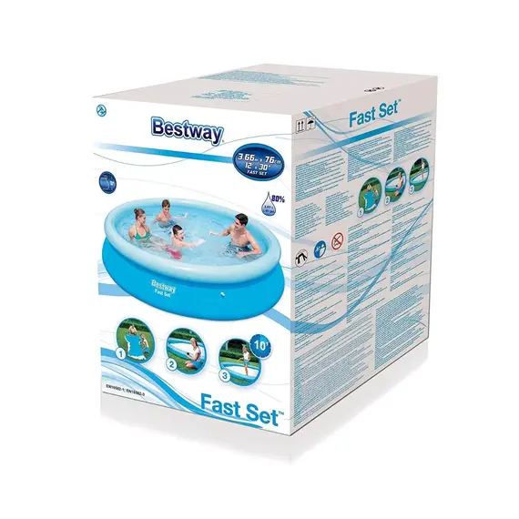 გასაბერი აუზი Bestway Fast Set Pool 3.66mx76cm 57273, 2 image - TechMall.geგასაბერი აუზი Bestway Fast Set Pool 3.66mx76cm 57273, 2 image - TechMall.ge ,გასაბერი აუზი Bestway Fast Set Pool 3.66mx76cm 57273, 2 image - TechMall.ge