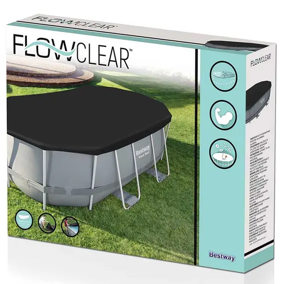 აუზის ტენტი Bestway Flowclear PVC Pool Cover 4.27mX2.50mX1m 58425, 4 image - TechMall.geაუზის ტენტი Bestway Flowclear PVC Pool Cover 4.27mX2.50mX1m 58425, 4 image - TechMall.ge ,აუზის ტენტი Bestway Flowclear PVC Pool Cover 4.27mX2.50mX1m 58425, 4 image - TechMall.ge