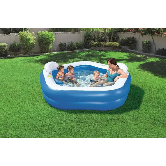 გასაბერი აუზი Bestway Pentagon Vinyl Family Fun Pool 2.13mx2.06mx69cm 54153, 2 image - TechMall.geგასაბერი აუზი Bestway Pentagon Vinyl Family Fun Pool 2.13mx2.06mx69cm 54153, 2 image - TechMall.ge ,გასაბერი აუზი Bestway Pentagon Vinyl Family Fun Pool 2.13mx2.06mx69cm 54153, 2 image - TechMall.ge