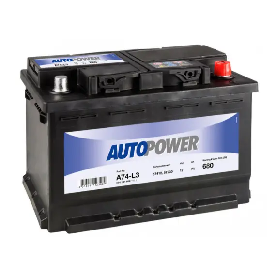 აკუმულატორი AUTOPOWER A74L3H6R 74 ა*ს R+ - TechMall.geაკუმულატორი AUTOPOWER A74L3H6R 74 ა*ს R+ - TechMall.ge ,აკუმულატორი AUTOPOWER A74L3H6R 74 ა*ს R+ - TechMall.ge