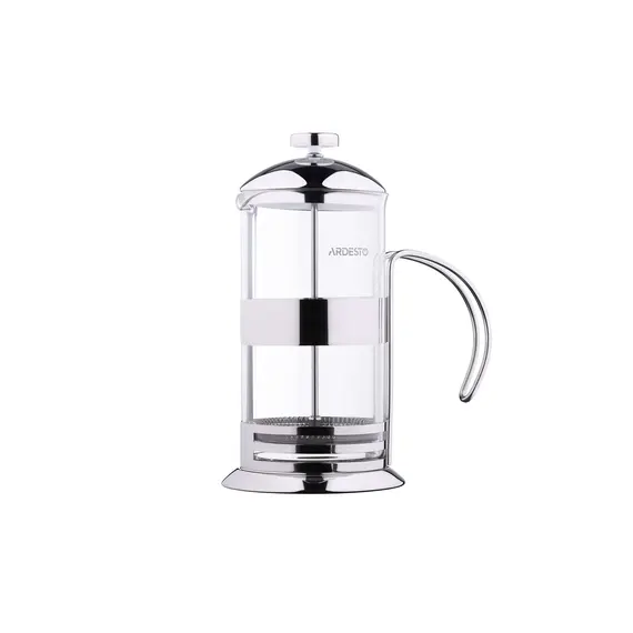 ჩაის დასაყენებელი ARDESTO French press  Gemini, 1000 ml, stainless steel, glass - TechMall.geჩაის დასაყენებელი ARDESTO French press  Gemini, 1000 ml, stainless steel, glass - TechMall.ge ,ჩაის დასაყენებელი ARDESTO French press  Gemini, 1000 ml, stainless steel, glass - TechMall.ge