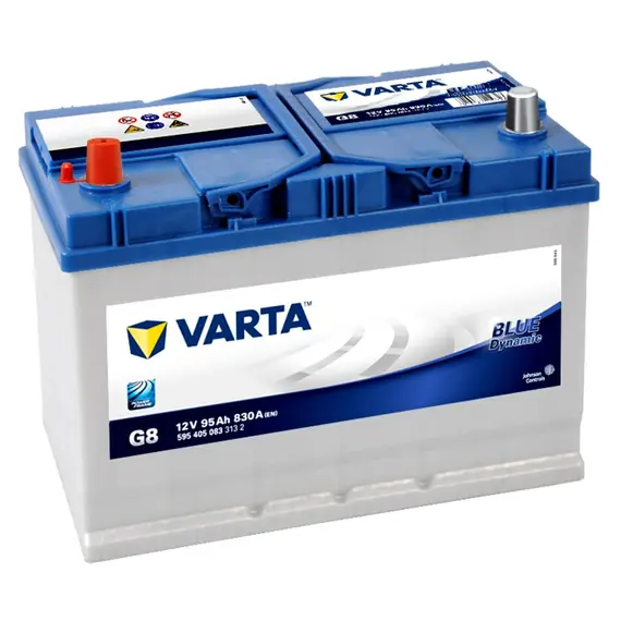 აკუმულატორი VARTA BLU G8 95 ა*ს JIS L+, 2 image - TechMall.geაკუმულატორი VARTA BLU G8 95 ა*ს JIS L+, 2 image - TechMall.ge ,აკუმულატორი VARTA BLU G8 95 ა*ს JIS L+, 2 image - TechMall.ge