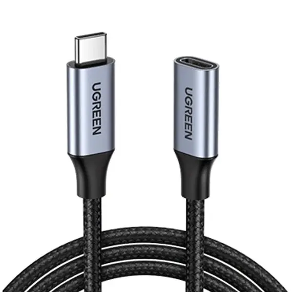 USB ადაპტერი UGREEN US372 (30205), Type-C To Type-C, 1m, Gray, 2 image - TechMall.geUSB ადაპტერი UGREEN US372 (30205), Type-C To Type-C, 1m, Gray, 2 image - TechMall.ge ,USB ადაპტერი UGREEN US372 (30205), Type-C To Type-C, 1m, Gray, 2 image - TechMall.ge