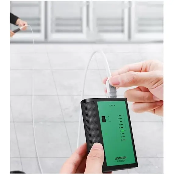 ქსელის ტესტერი UGREEN NW167 (10950), Cable Tester, Green, 4 image - TechMall.geქსელის ტესტერი UGREEN NW167 (10950), Cable Tester, Green, 4 image - TechMall.ge ,ქსელის ტესტერი UGREEN NW167 (10950), Cable Tester, Green, 4 image - TechMall.ge