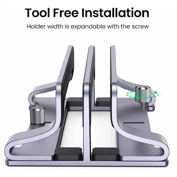 ნოუთბუქის სადგამი UGREEN LP258 (60643), Laptop Stand, Silver, 2 image - TechMall.geნოუთბუქის სადგამი UGREEN LP258 (60643), Laptop Stand, Silver, 2 image - TechMall.ge ,ნოუთბუქის სადგამი UGREEN LP258 (60643), Laptop Stand, Silver, 2 image - TechMall.ge