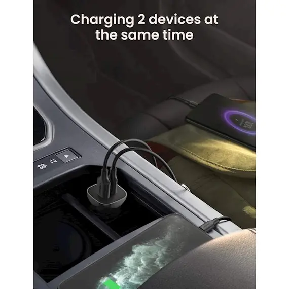 მანქანის USB დამტენი UGREEN CD130 (30780) Dual USB Car Charger 18W Type-C, 2 image - TechMall.geმანქანის USB დამტენი UGREEN CD130 (30780) Dual USB Car Charger 18W Type-C, 2 image - TechMall.ge ,მანქანის USB დამტენი UGREEN CD130 (30780) Dual USB Car Charger 18W Type-C, 2 image - TechMall.ge