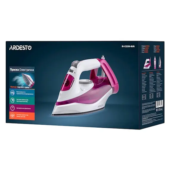 უთო ARDESTO IR-C2230-BUR, 6 image - TechMall.geუთო ARDESTO IR-C2230-BUR, 6 image - TechMall.ge ,უთო ARDESTO IR-C2230-BUR, 6 image - TechMall.ge