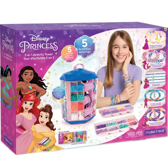 მძივების ნაკრები Make It Real Disney 5 in 1 Activity Tower, 3 image - TechMall.geმძივების ნაკრები Make It Real Disney 5 in 1 Activity Tower, 3 image - TechMall.ge ,მძივების ნაკრები Make It Real Disney 5 in 1 Activity Tower, 3 image - TechMall.ge