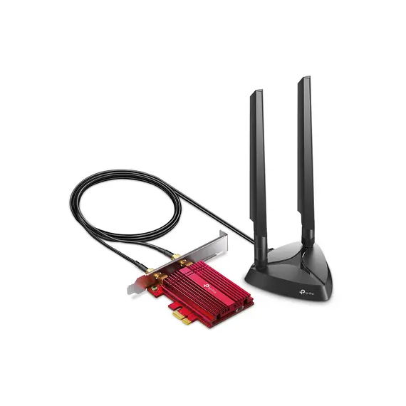 Wi-Fi ადაპტერი TP-link Archer TXE75E ,AXE5400 Wi-Fi 6E Bluetooth 5.2 PCIe Adapter, 2 image - TechMall.geWi-Fi ადაპტერი TP-link Archer TXE75E ,AXE5400 Wi-Fi 6E Bluetooth 5.2 PCIe Adapter, 2 image - TechMall.ge ,Wi-Fi ადაპტერი TP-link Archer TXE75E ,AXE5400 Wi-Fi 6E Bluetooth 5.2 PCIe Adapter, 2 image - TechMall.ge