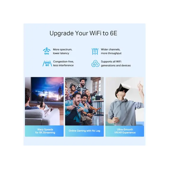 როუტერი TP-Link Deco XE75 Pro (3-pack) AXE5400 Tri-Band Mesh Wi-Fi 6E System, 5 image - TechMall.geროუტერი TP-Link Deco XE75 Pro (3-pack) AXE5400 Tri-Band Mesh Wi-Fi 6E System, 5 image - TechMall.ge ,როუტერი TP-Link Deco XE75 Pro (3-pack) AXE5400 Tri-Band Mesh Wi-Fi 6E System, 5 image - TechMall.ge