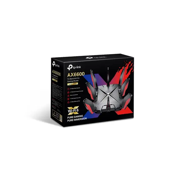 როუტერი TP-Link Archer GX90 AX6600 Tri-Band Wi-Fi 6 Gaming Router, 3 image - TechMall.geროუტერი TP-Link Archer GX90 AX6600 Tri-Band Wi-Fi 6 Gaming Router, 3 image - TechMall.ge ,როუტერი TP-Link Archer GX90 AX6600 Tri-Band Wi-Fi 6 Gaming Router, 3 image - TechMall.ge