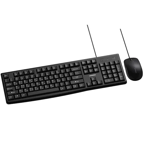 კლავიატურა და მაუსი UGREEN MK003 (15097) MU007 (90789) Wired Keyboard and Mouse Combo - TechMall.geკლავიატურა და მაუსი UGREEN MK003 (15097) MU007 (90789) Wired Keyboard and Mouse Combo - TechMall.ge ,კლავიატურა და მაუსი UGREEN MK003 (15097) MU007 (90789) Wired Keyboard and Mouse Combo - TechMall.ge