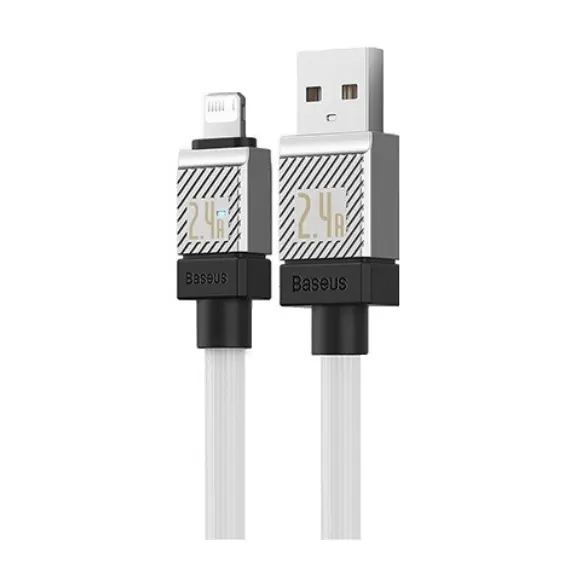 კაბელი Baseus CoolPlay Series Fast Charging Cable USB to iP 2.4A 2m CAKW000502 - TechMall.geკაბელი Baseus CoolPlay Series Fast Charging Cable USB to iP 2.4A 2m CAKW000502 - TechMall.ge ,კაბელი Baseus CoolPlay Series Fast Charging Cable USB to iP 2.4A 2m CAKW000502 - TechMall.ge