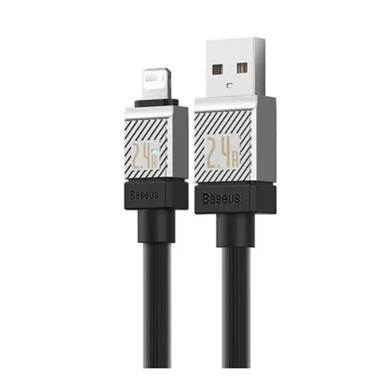 კაბელი Baseus CoolPlay Series Fast Charging Cable USB to iP 2.4A 1m CAKW000401 - TechMall.geკაბელი Baseus CoolPlay Series Fast Charging Cable USB to iP 2.4A 1m CAKW000401 - TechMall.ge ,კაბელი Baseus CoolPlay Series Fast Charging Cable USB to iP 2.4A 1m CAKW000401 - TechMall.ge