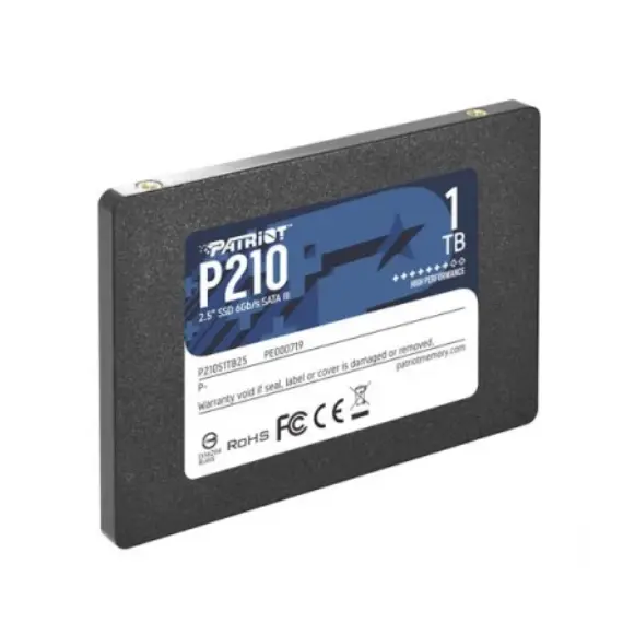მყარი დისკი Patriot P210 SSD 1TB SATA3 2.5 - P210S1TB25, 2 image - TechMall.geმყარი დისკი Patriot P210 SSD 1TB SATA3 2.5 - P210S1TB25, 2 image - TechMall.ge ,მყარი დისკი Patriot P210 SSD 1TB SATA3 2.5 - P210S1TB25, 2 image - TechMall.ge