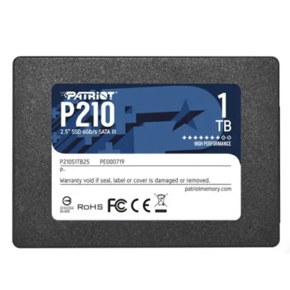 მყარი დისკი Patriot P210 SSD 1TB SATA3 2.5 - P210S1TB25 - TechMall.geმყარი დისკი Patriot P210 SSD 1TB SATA3 2.5 - P210S1TB25 - TechMall.ge ,მყარი დისკი Patriot P210 SSD 1TB SATA3 2.5 - P210S1TB25 - TechMall.ge
