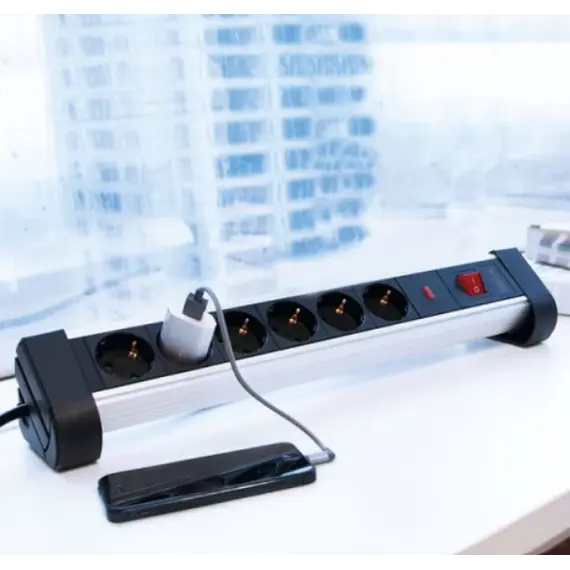 დამაგრძელებელი კაბელი Logilink LPS215 Socket outlet 6-way + switch 6x CEE 7/3 1.4m Black/silver, 4 image - TechMall.geდამაგრძელებელი კაბელი Logilink LPS215 Socket outlet 6-way + switch 6x CEE 7/3 1.4m Black/silver, 4 image - TechMall.ge ,დამაგრძელებელი კაბელი Logilink LPS215 Socket outlet 6-way + switch 6x CEE 7/3 1.4m Black/silver, 4 image - TechMall.ge
