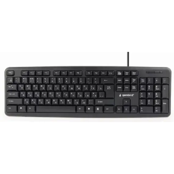 კლავიატურა Gembird KB-U-103-RU Standard keyboard USB RU layout black - TechMall.geკლავიატურა Gembird KB-U-103-RU Standard keyboard USB RU layout black - TechMall.ge ,კლავიატურა Gembird KB-U-103-RU Standard keyboard USB RU layout black - TechMall.ge