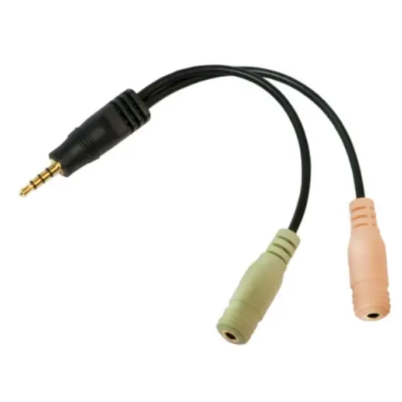 ადაპტერი Logilink CA0021 Audio adapter 3.5 mm 4-pin/M to 2x 3.5 mm 3-pin/F 0.15 m, 2 image - TechMall.geადაპტერი Logilink CA0021 Audio adapter 3.5 mm 4-pin/M to 2x 3.5 mm 3-pin/F 0.15 m, 2 image - TechMall.ge ,ადაპტერი Logilink CA0021 Audio adapter 3.5 mm 4-pin/M to 2x 3.5 mm 3-pin/F 0.15 m, 2 image - TechMall.ge