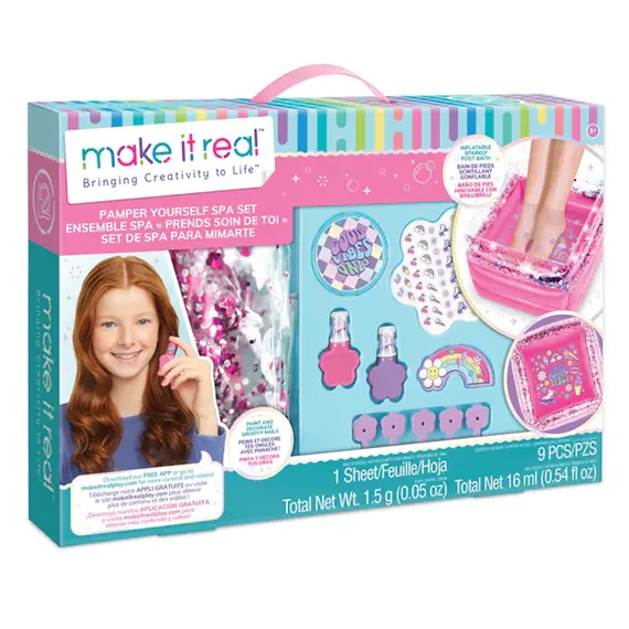 საბავშვო სპა პროცედურის ნაკრები Make It Real Pamper Yourself Spa Set - TechMall.geსაბავშვო სპა პროცედურის ნაკრები Make It Real Pamper Yourself Spa Set - TechMall.ge ,საბავშვო სპა პროცედურის ნაკრები Make It Real Pamper Yourself Spa Set - TechMall.ge
