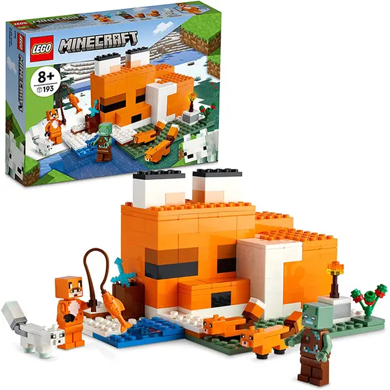 ლეგო LEGO Minecraft The Fox Lodge - TechMall.geლეგო LEGO Minecraft The Fox Lodge - TechMall.ge ,ლეგო LEGO Minecraft The Fox Lodge - TechMall.ge