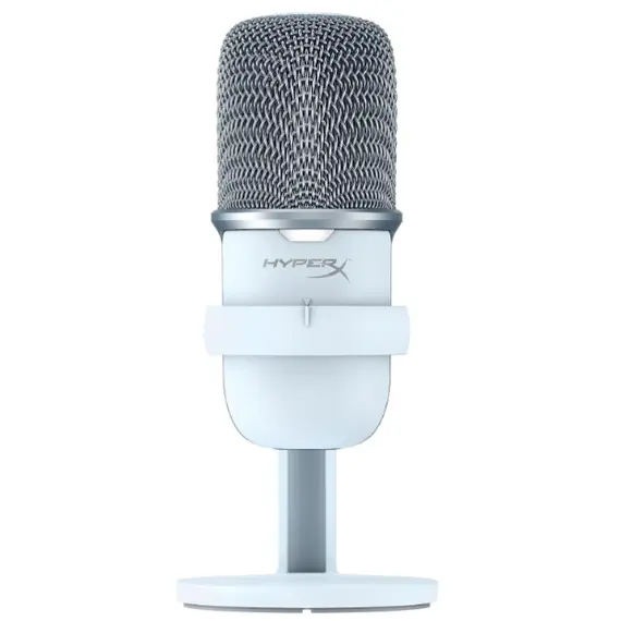 მიკროფონი HyperX SoloCast – USB Condenser Gaming Microphone for PC, PS5, PS4, and Mac, Tap-to-Mute Sensor - White - TechMall.geმიკროფონი HyperX SoloCast – USB Condenser Gaming Microphone for PC, PS5, PS4, and Mac, Tap-to-Mute Sensor - White - TechMall.ge ,მიკროფონი HyperX SoloCast – USB Condenser Gaming Microphone for PC, PS5, PS4, and Mac, Tap-to-Mute Sensor - White - TechMall.ge