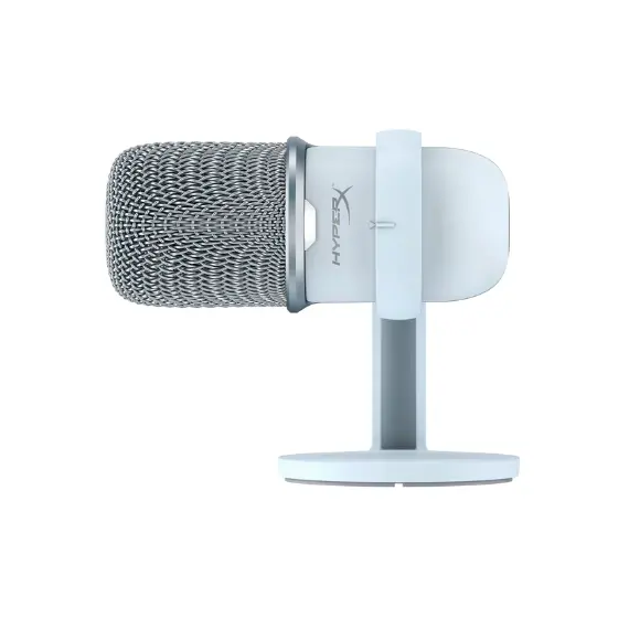 მიკროფონი HyperX SoloCast – USB Condenser Gaming Microphone for PC, PS5, PS4, and Mac, Tap-to-Mute Sensor - White, 2 image - TechMall.geმიკროფონი HyperX SoloCast – USB Condenser Gaming Microphone for PC, PS5, PS4, and Mac, Tap-to-Mute Sensor - White, 2 image - TechMall.ge ,მიკროფონი HyperX SoloCast – USB Condenser Gaming Microphone for PC, PS5, PS4, and Mac, Tap-to-Mute Sensor - White, 2 image - TechMall.ge