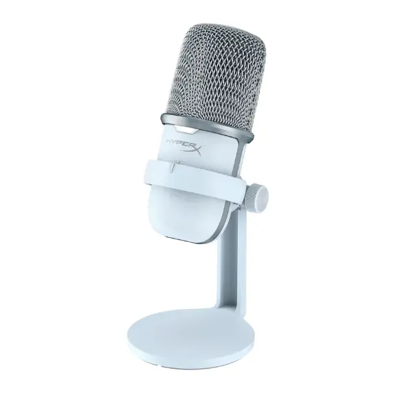 მიკროფონი HyperX SoloCast – USB Condenser Gaming Microphone for PC, PS5, PS4, and Mac, Tap-to-Mute Sensor - White, 3 image - TechMall.geმიკროფონი HyperX SoloCast – USB Condenser Gaming Microphone for PC, PS5, PS4, and Mac, Tap-to-Mute Sensor - White, 3 image - TechMall.ge ,მიკროფონი HyperX SoloCast – USB Condenser Gaming Microphone for PC, PS5, PS4, and Mac, Tap-to-Mute Sensor - White, 3 image - TechMall.ge