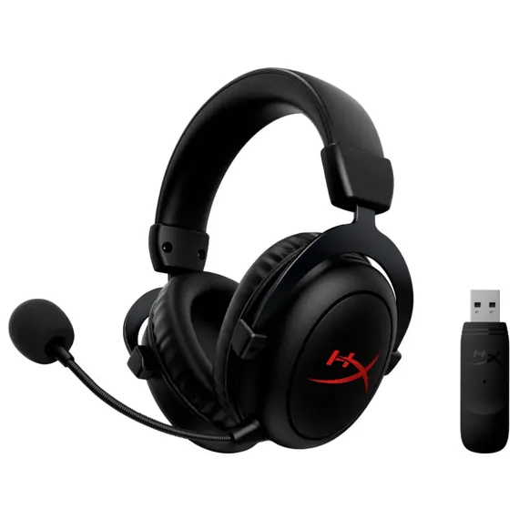 ყურსასმენი HyperX Cloud II Core  Wireless Gaming Headset Black - 6Y2G8AA, 2 image - TechMall.geყურსასმენი HyperX Cloud II Core  Wireless Gaming Headset Black - 6Y2G8AA, 2 image - TechMall.ge ,ყურსასმენი HyperX Cloud II Core  Wireless Gaming Headset Black - 6Y2G8AA, 2 image - TechMall.ge