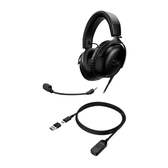 ყურსასმენი HyperX Cloud III – Wired Gaming Headset, PC, PS5, Xbox Series X|S Black (727A8AA), 5 image - TechMall.geყურსასმენი HyperX Cloud III – Wired Gaming Headset, PC, PS5, Xbox Series X|S Black (727A8AA), 5 image - TechMall.ge ,ყურსასმენი HyperX Cloud III – Wired Gaming Headset, PC, PS5, Xbox Series X|S Black (727A8AA), 5 image - TechMall.ge
