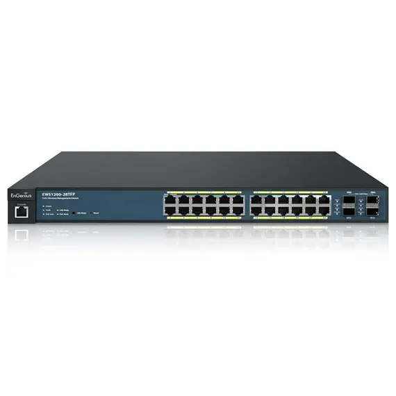 სვიჩი ENGENIUS EWS1200-28TFP - TechMall.geსვიჩი ENGENIUS EWS1200-28TFP - TechMall.ge ,სვიჩი ENGENIUS EWS1200-28TFP - TechMall.ge